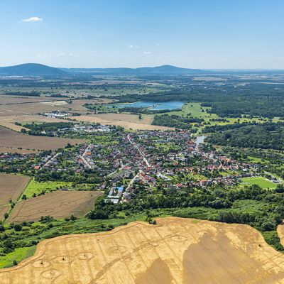 Letecké zábery obce Vysoká pri Morave  Obrázok 9