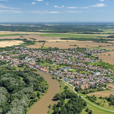 Letecké zábery obce Vysoká pri Morave  Obrázok 3