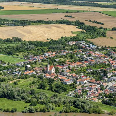 Letecké zábery obce Vysoká pri Morave  Obrázok 5