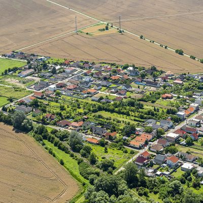 Letecké zábery obce Vysoká pri Morave  Obrázok 8