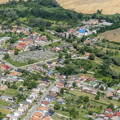 Letecké zábery obce Vysoká pri Morave  Obrázok 3