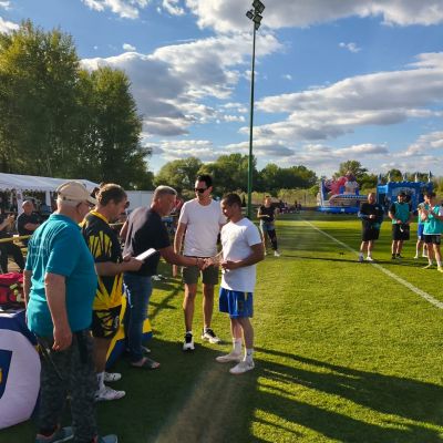 Oslavy 1. mája na futbalovom ihrisku  Obrázok 1