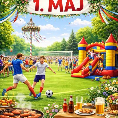 Prvomájový deň na futbalovom ihrisku