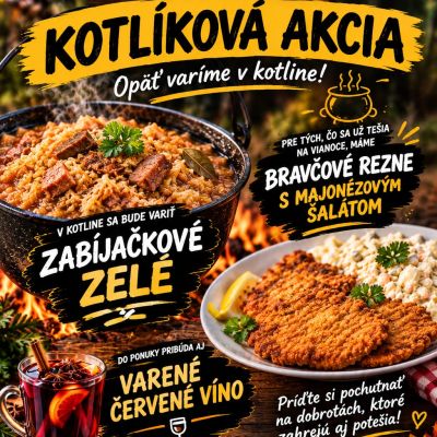 Bufet pod Šancem - Kotlíková akcia