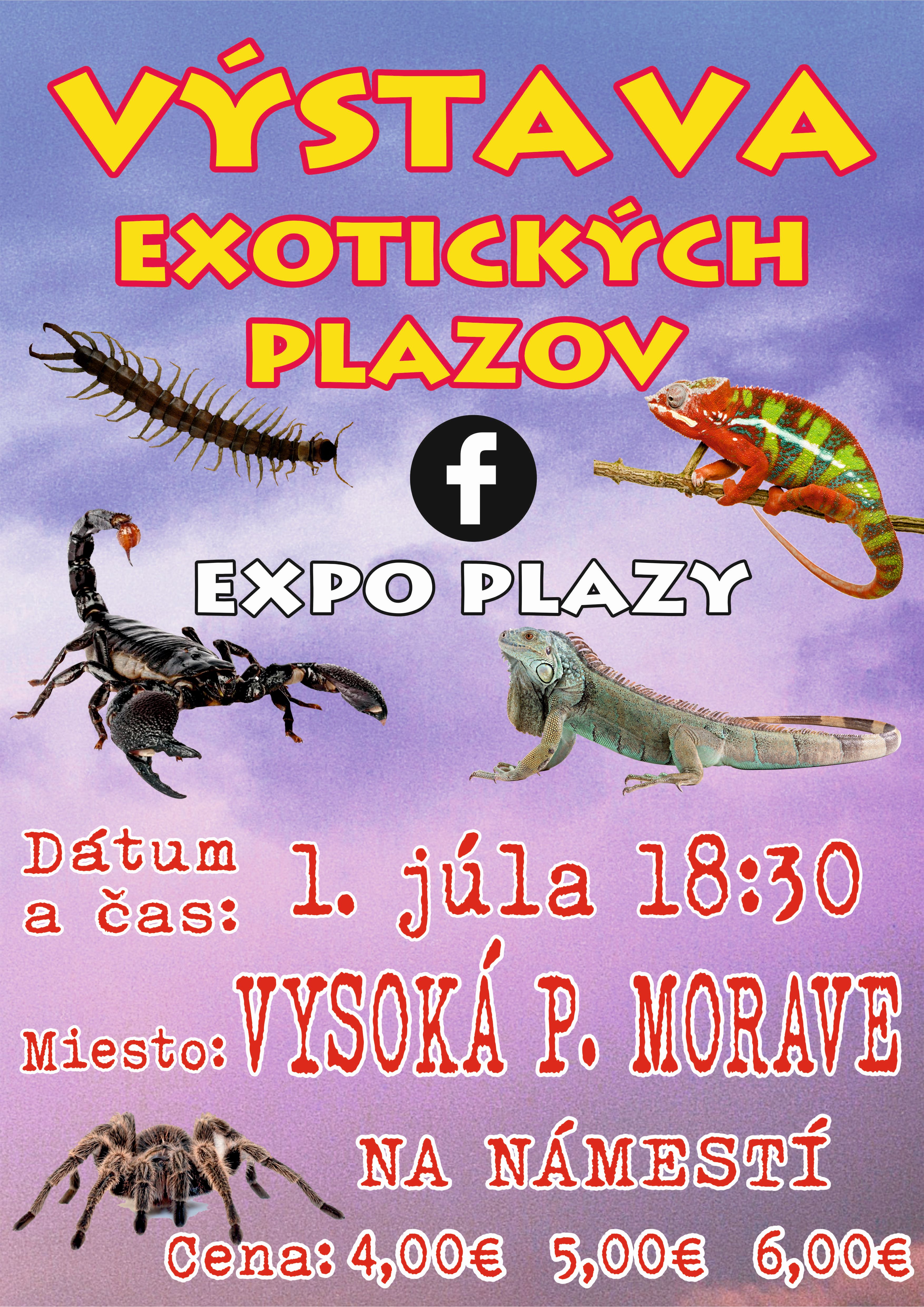 Výstava plazov 1.6.2026