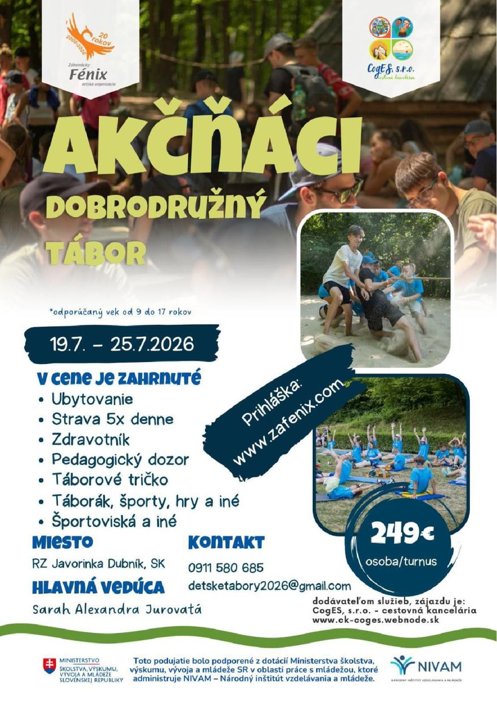 Akčňáci - dobrodružný tábor