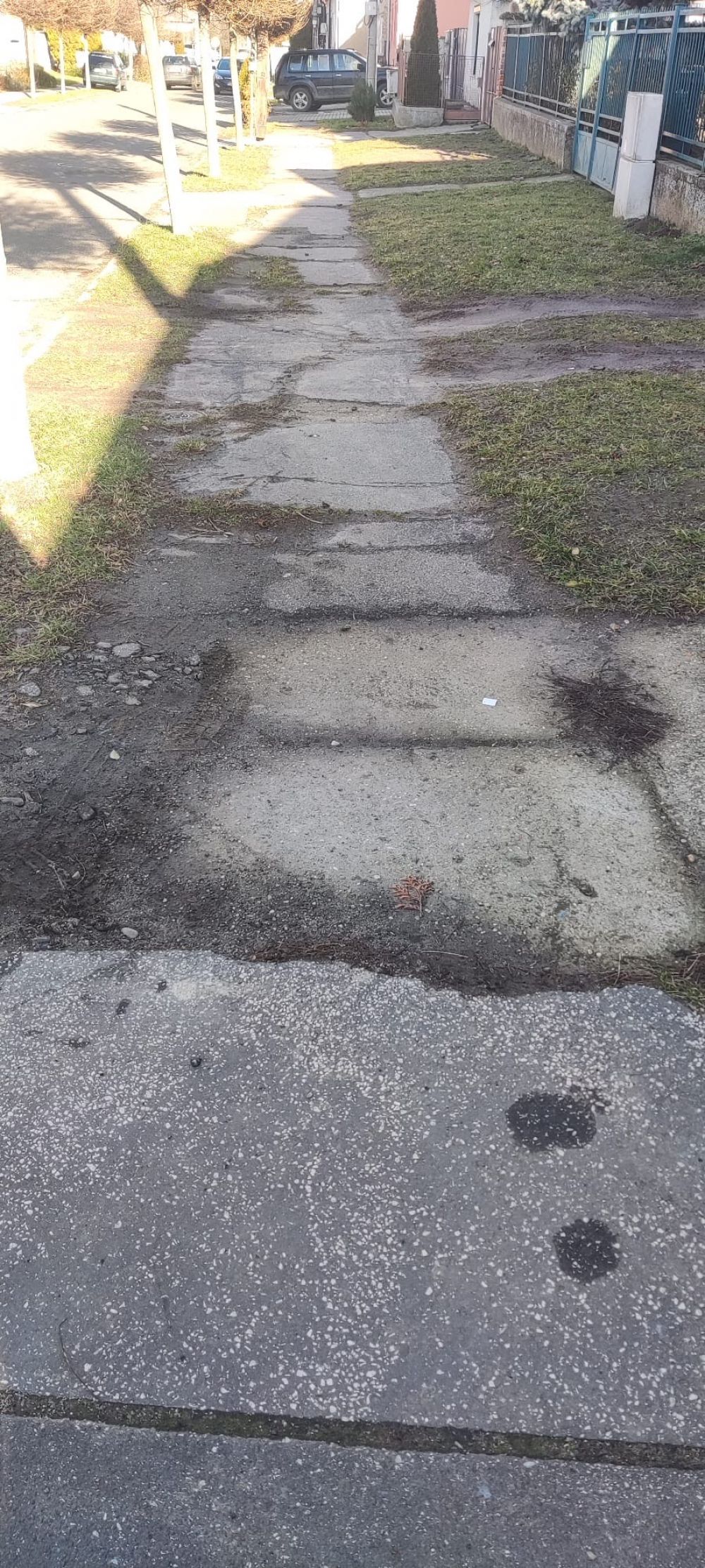 Žiadosť obyvateľom Robotníckej a Hraničiarskej ulice