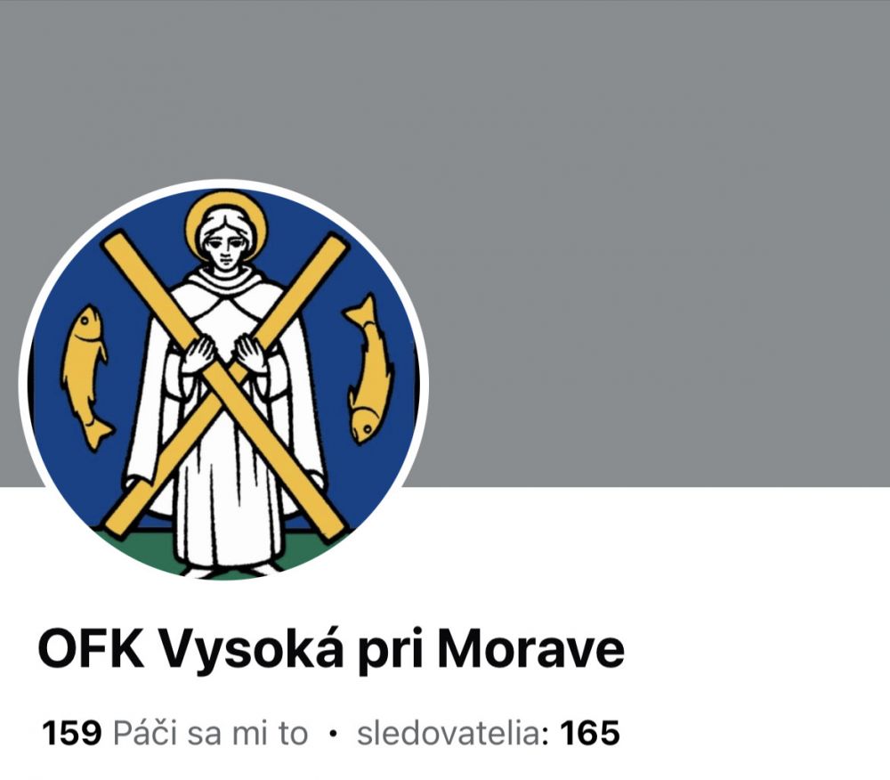OFK Vysoká pri Morave má svoju vlastnú FB stránku