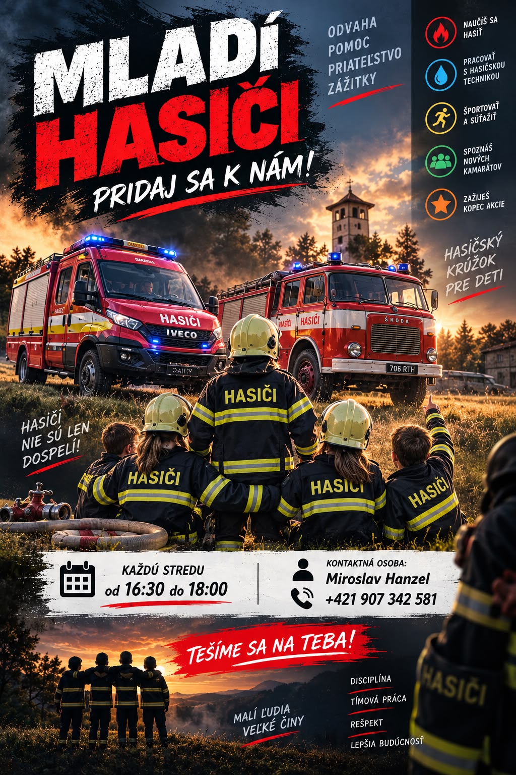 Hasičský krúžok pre deti