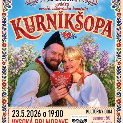 KURNIKŠOPA vo Vysokej pri Morave 23.5.2026