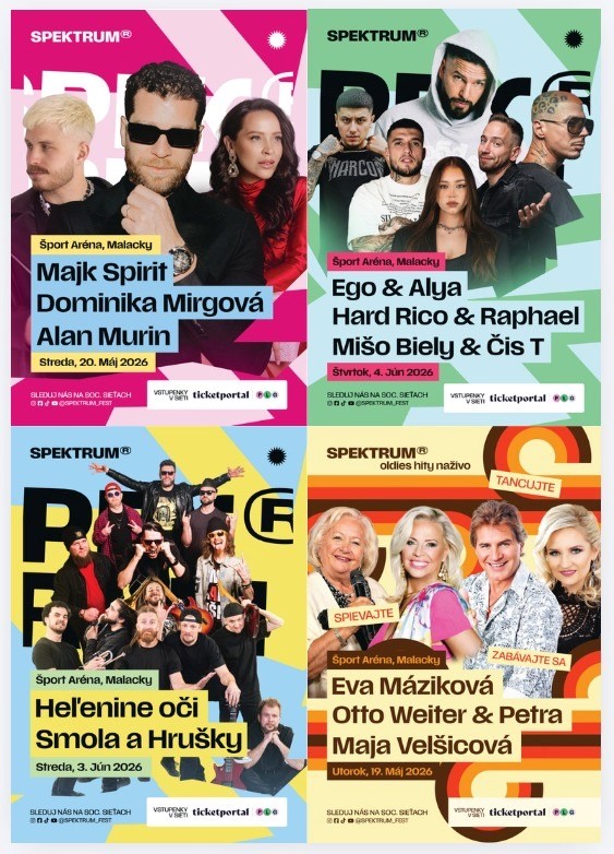 Šport Aréna Malacky - KONCERTY