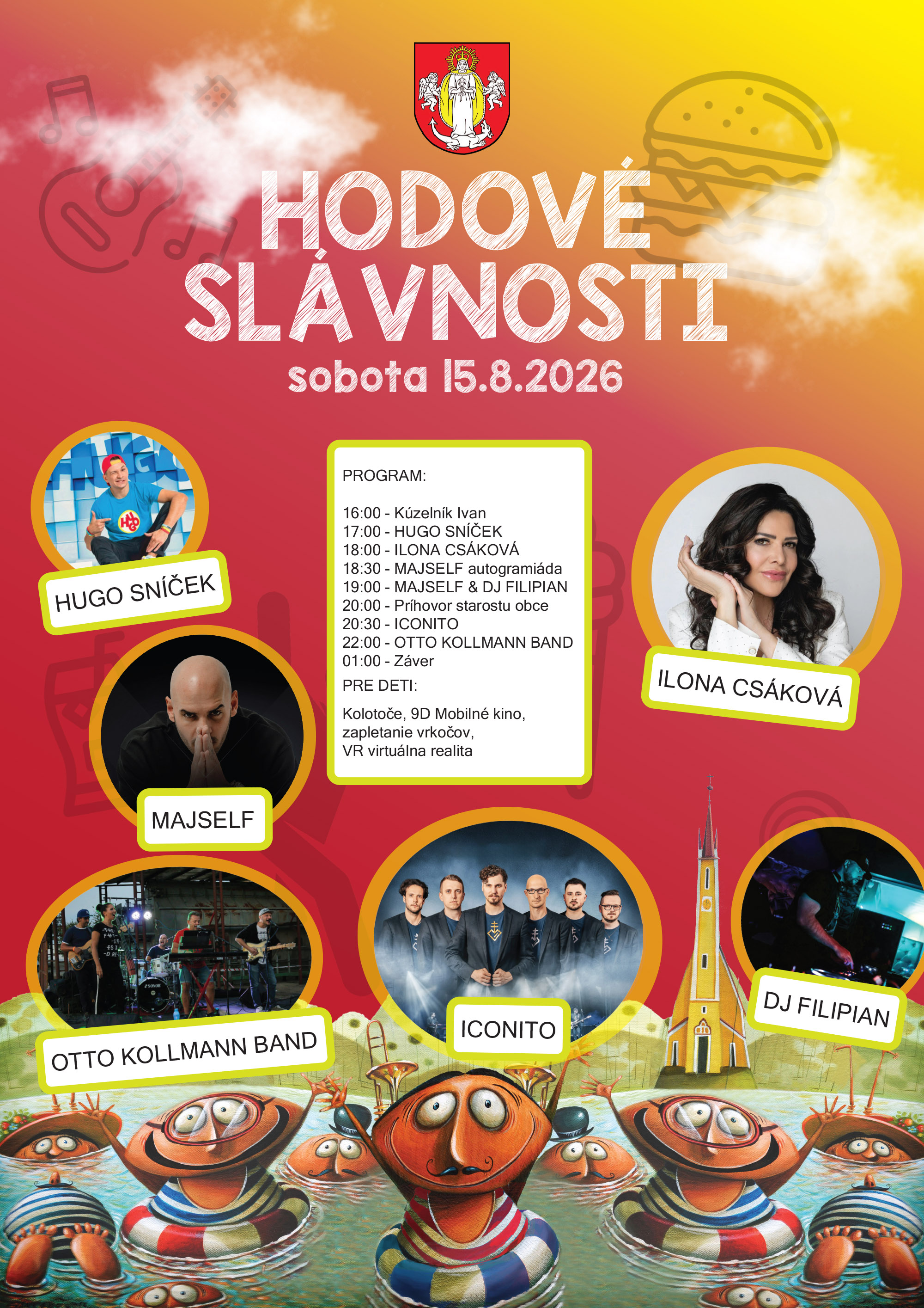 Hodové slávnosti v Plaveckom Štvrtku 15.8.2026